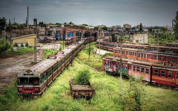 16. Ο εγκαταλελειμμένος σιδηροδρομικός σταθμός στο Σινσινάτι