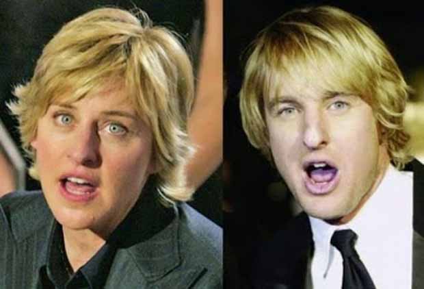 Ellen DeGeneres και Owen Wilson