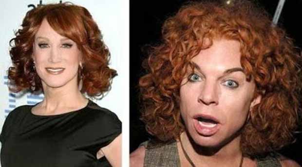 Kathy Griffin και Carrot Top